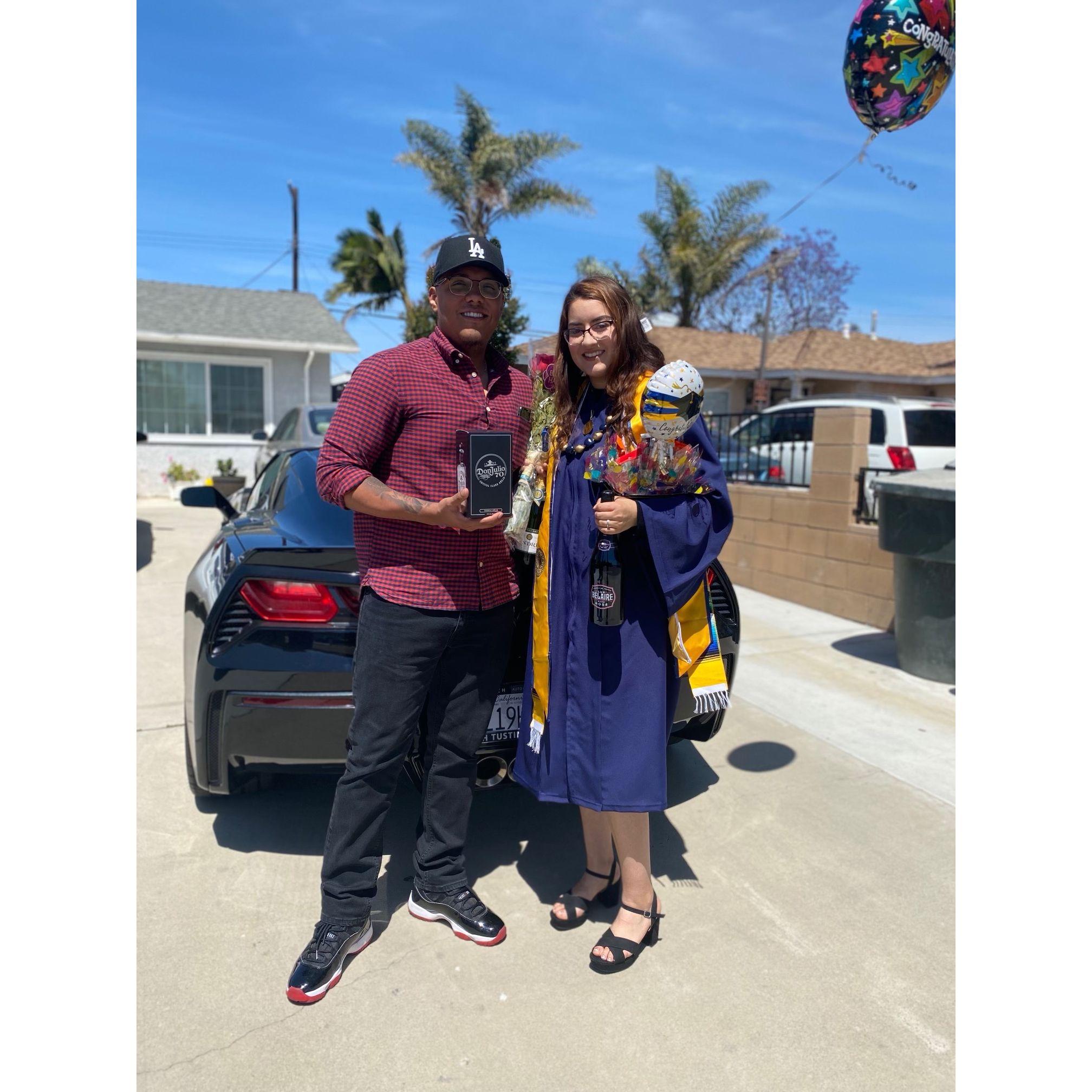 Ady graduated May 2020