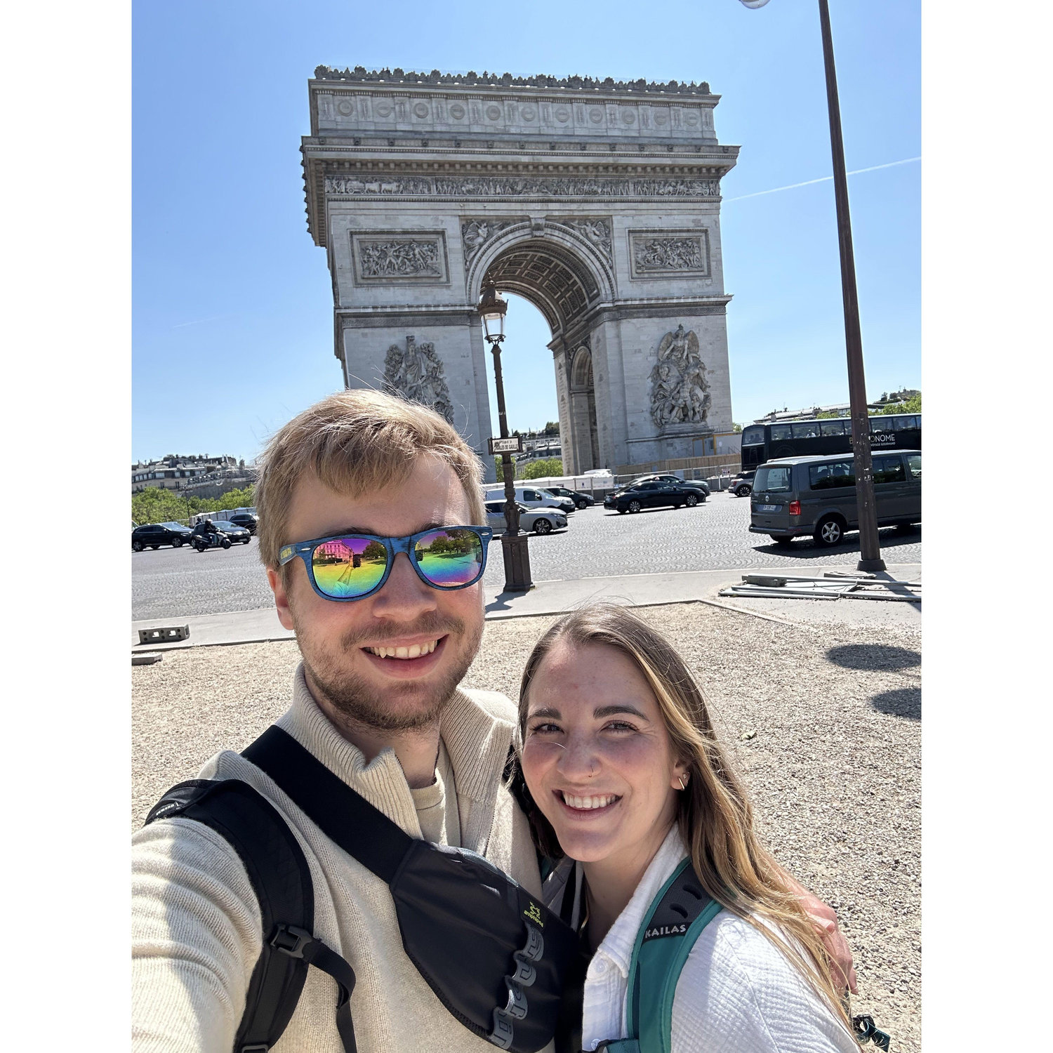 Took a few stops in France and Italy on our trip as well!