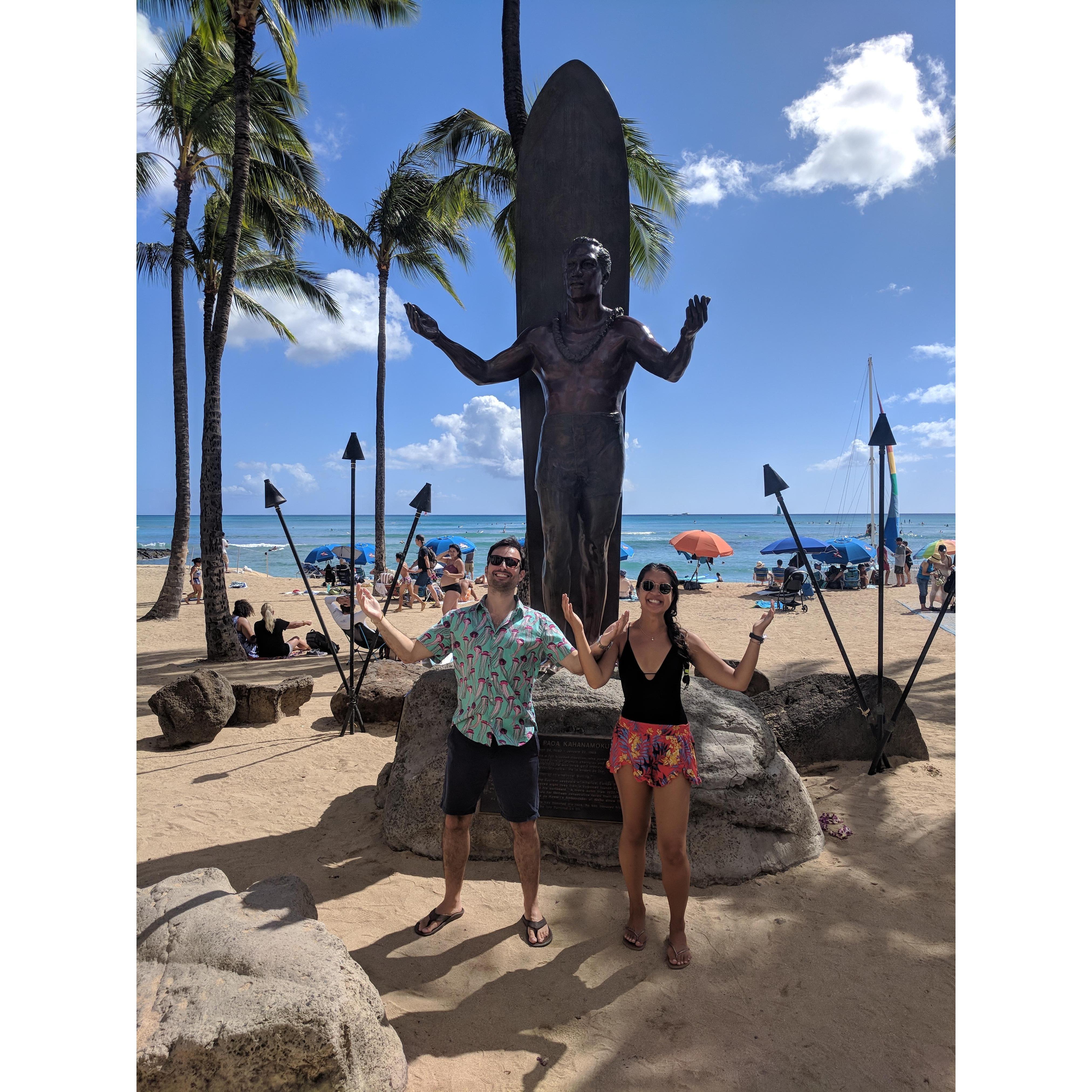 First trip to Waikiki, HI (2018)
