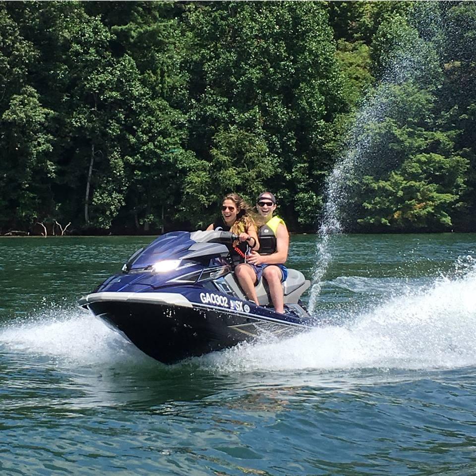 Jet skiing in Georgia!