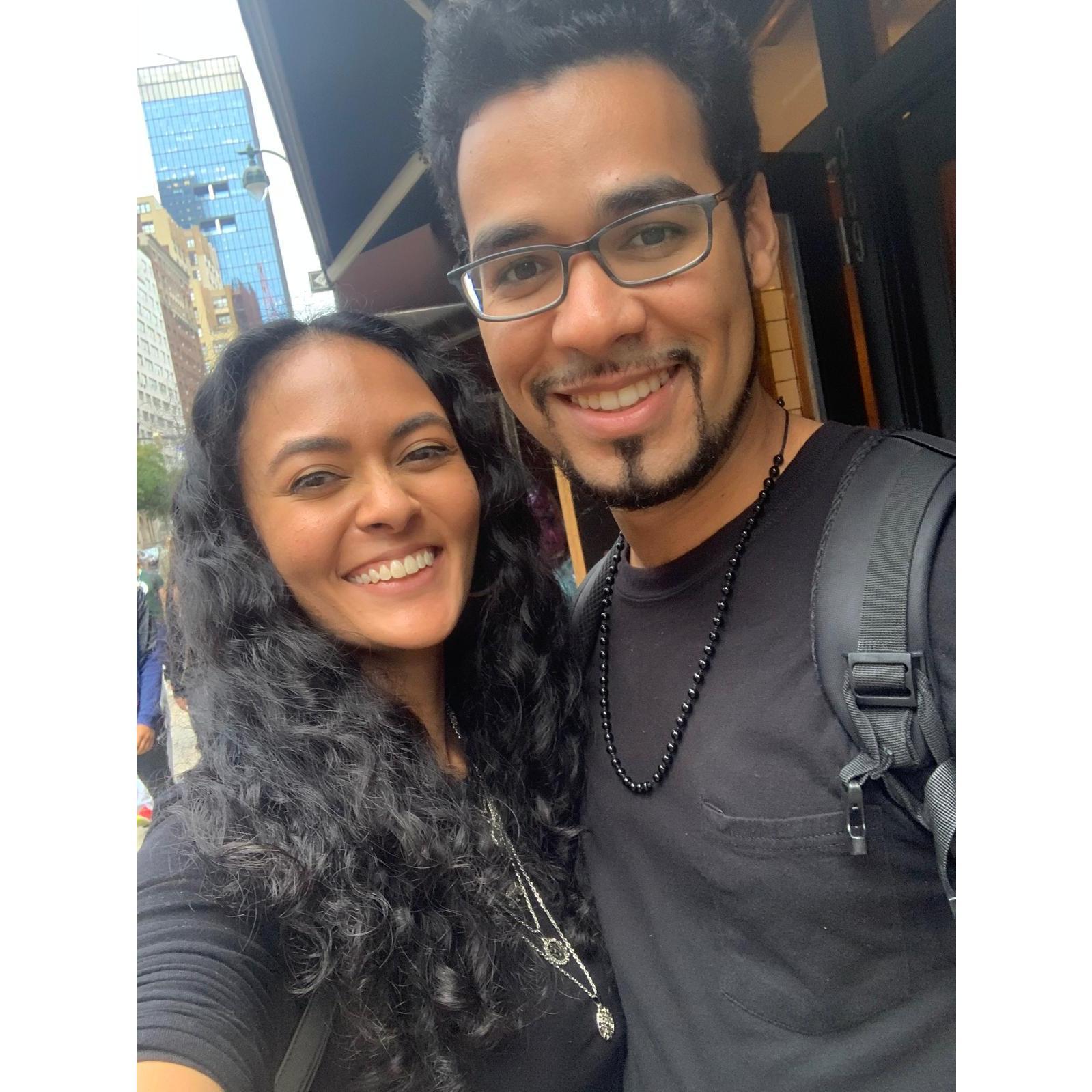 The first selfie we ever took together! 10.6.2019