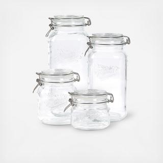 4-Piece Clamp Jar Set