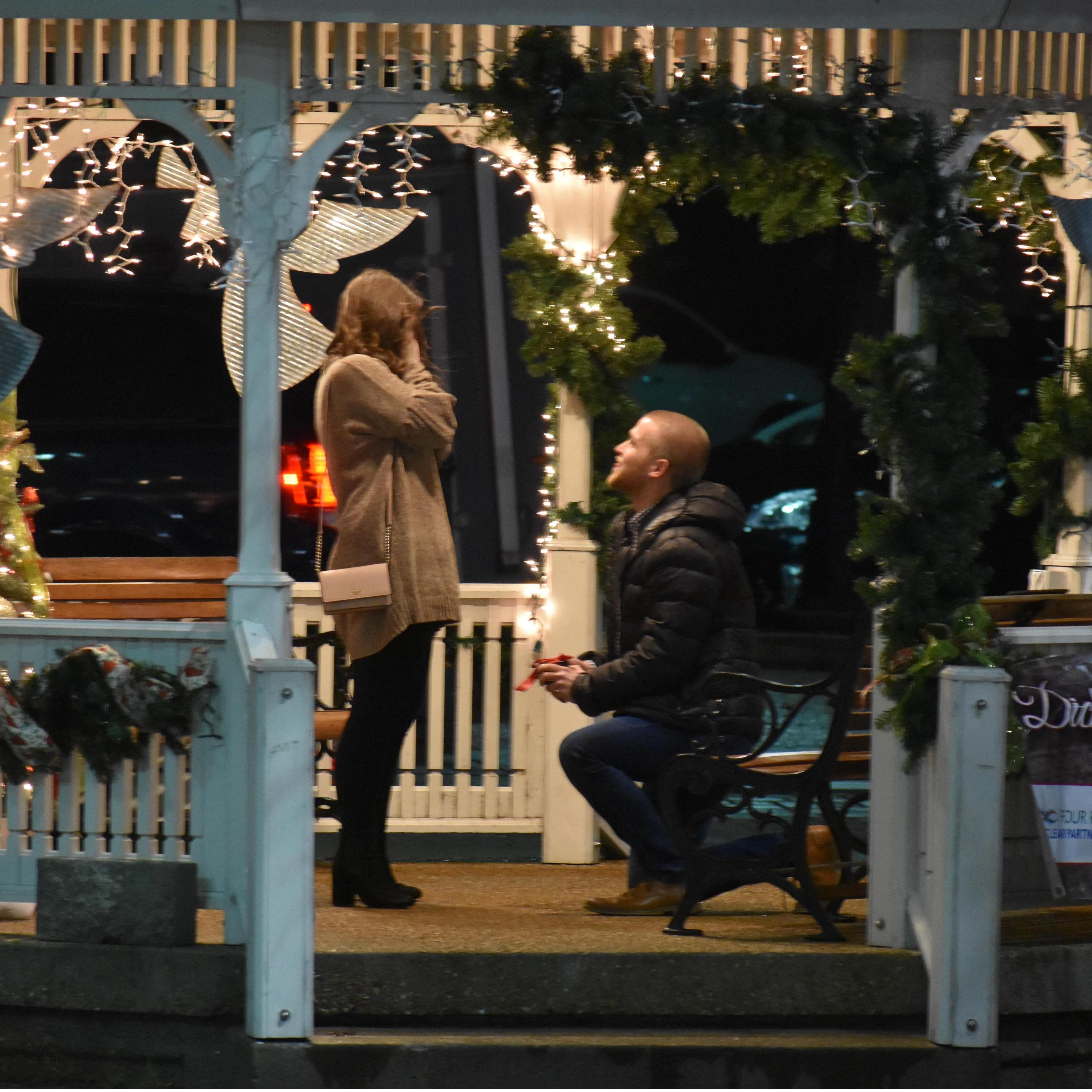 The night Aaron proposed