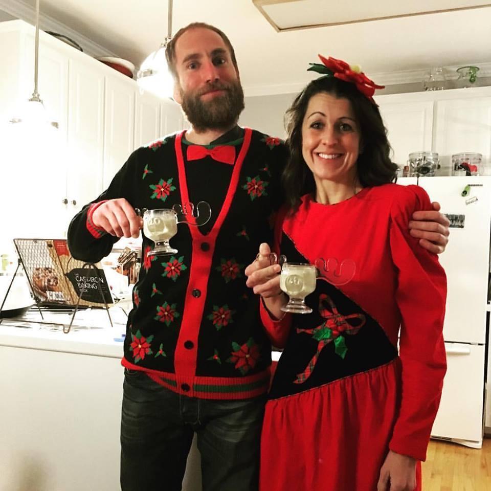 Moosehead mugs- $120 for the set.
Christmas dress- Jan Wood's closet