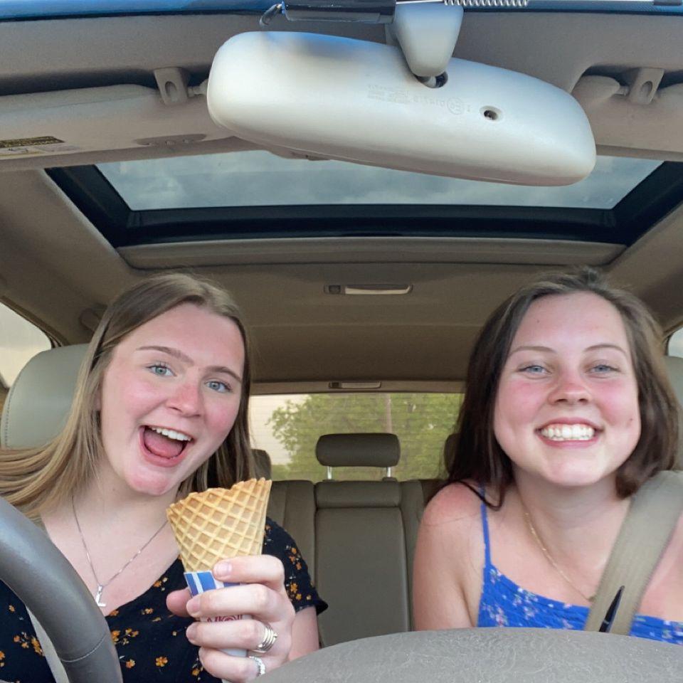 Still June 2021: Sarah showed Megan around Detroit Lakes! Megan absolutely loved Long Bridge's Gold Rush wings and she requests to go back frequently!