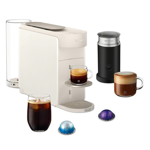 Nespresso Vertuo UP Coffee and Espresso Maker by DeLonghi with Aeroccino Milk Frother