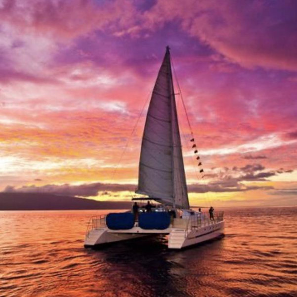 Sunset Cruise on Honeymoon