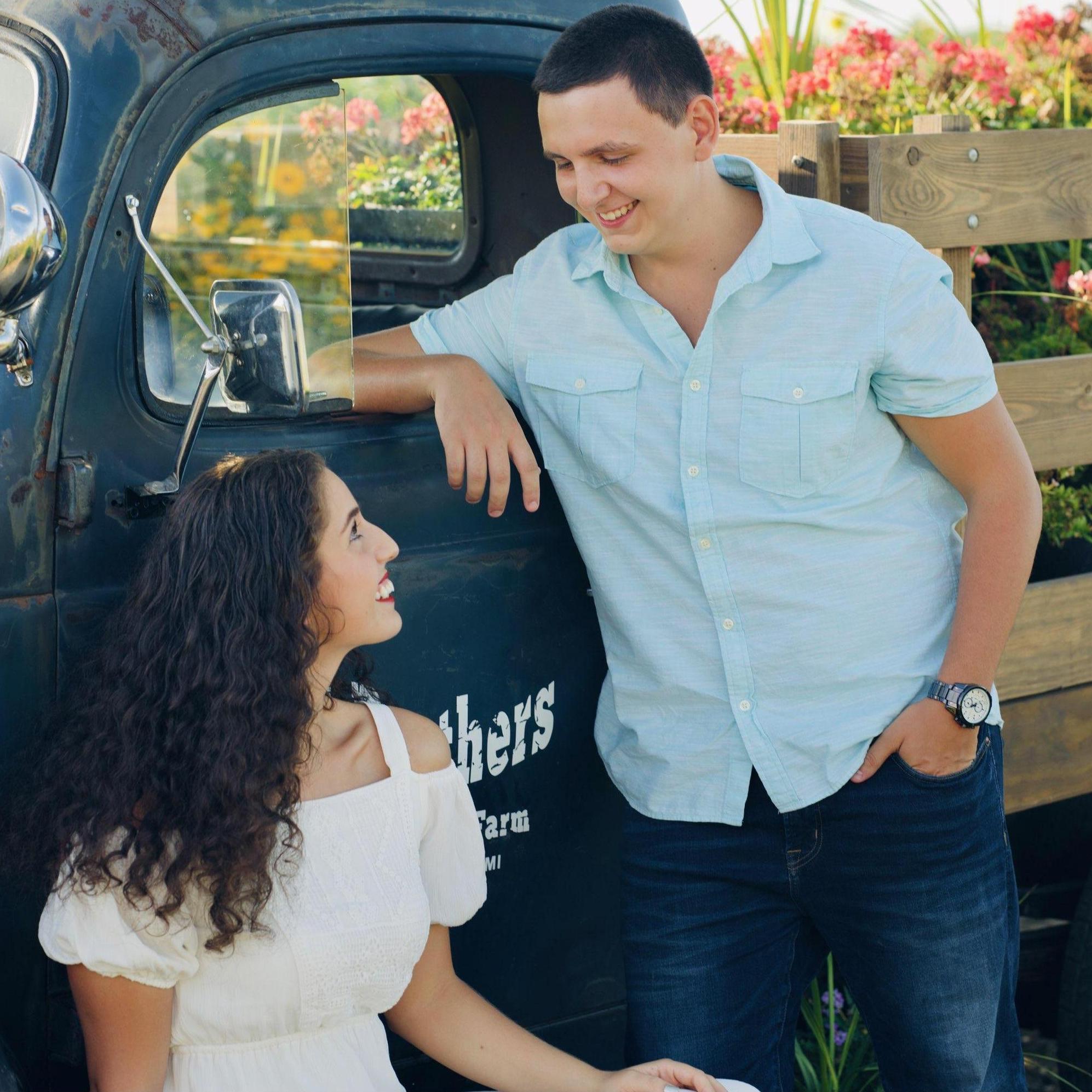 Engagement photo by Noah Ackerman