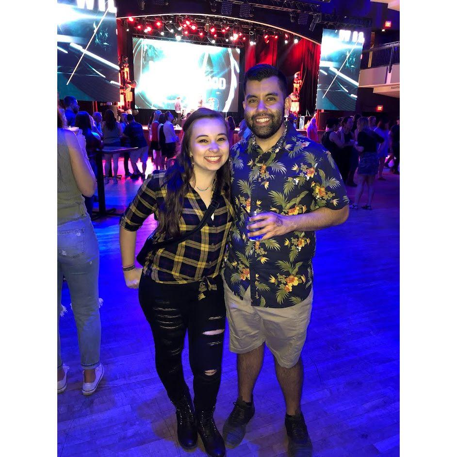 Nashville with friends (including a groomsman and our officiant)! Always a good time! April 2019