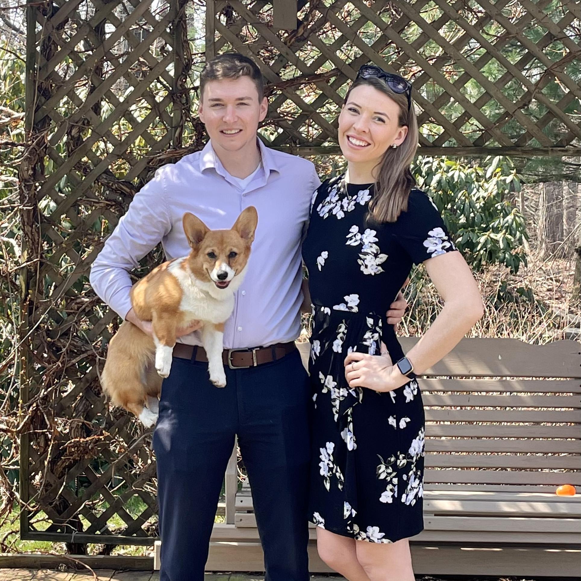 Easter 2021 - our first *real* family portrait