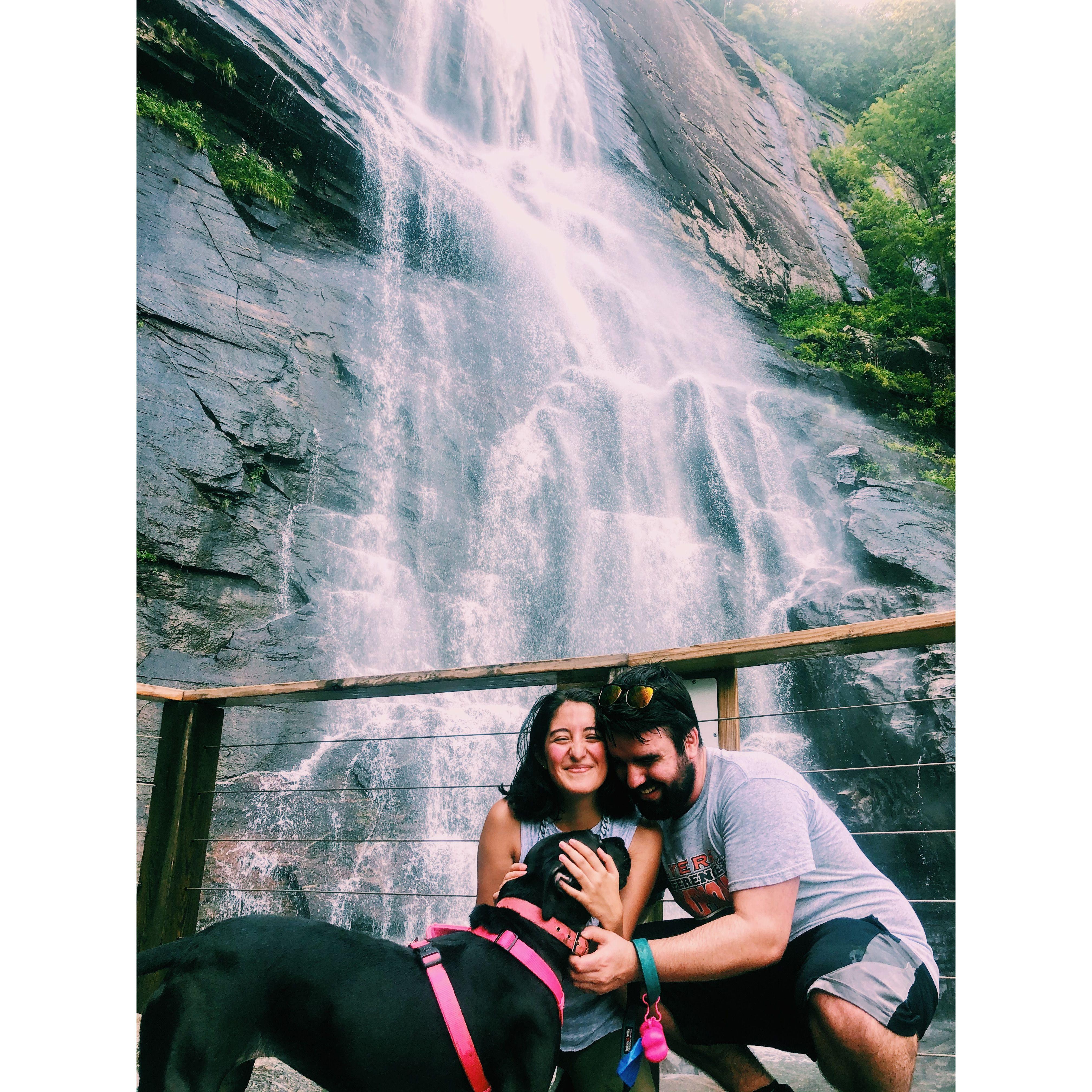 Jonathan and Yolany's first trip to South Carolina and Nala tagged along.