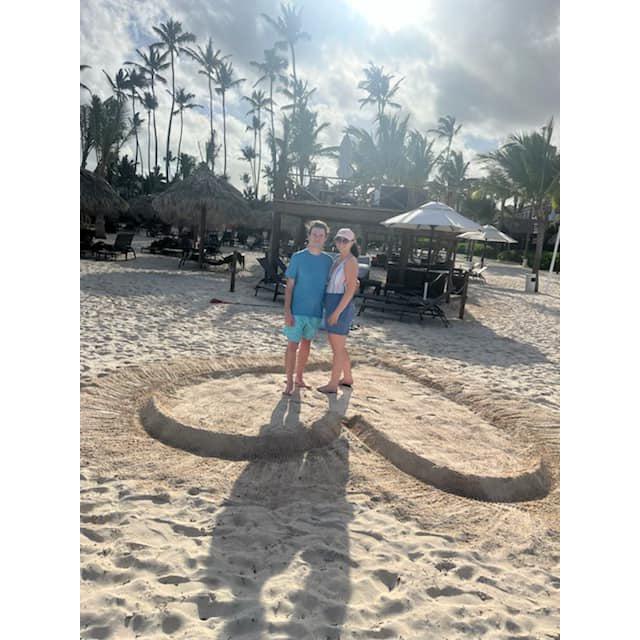 For some reason, Courtney’s job at the time took both of us to Punta Cana and we only had to pay $14 for flip flops.