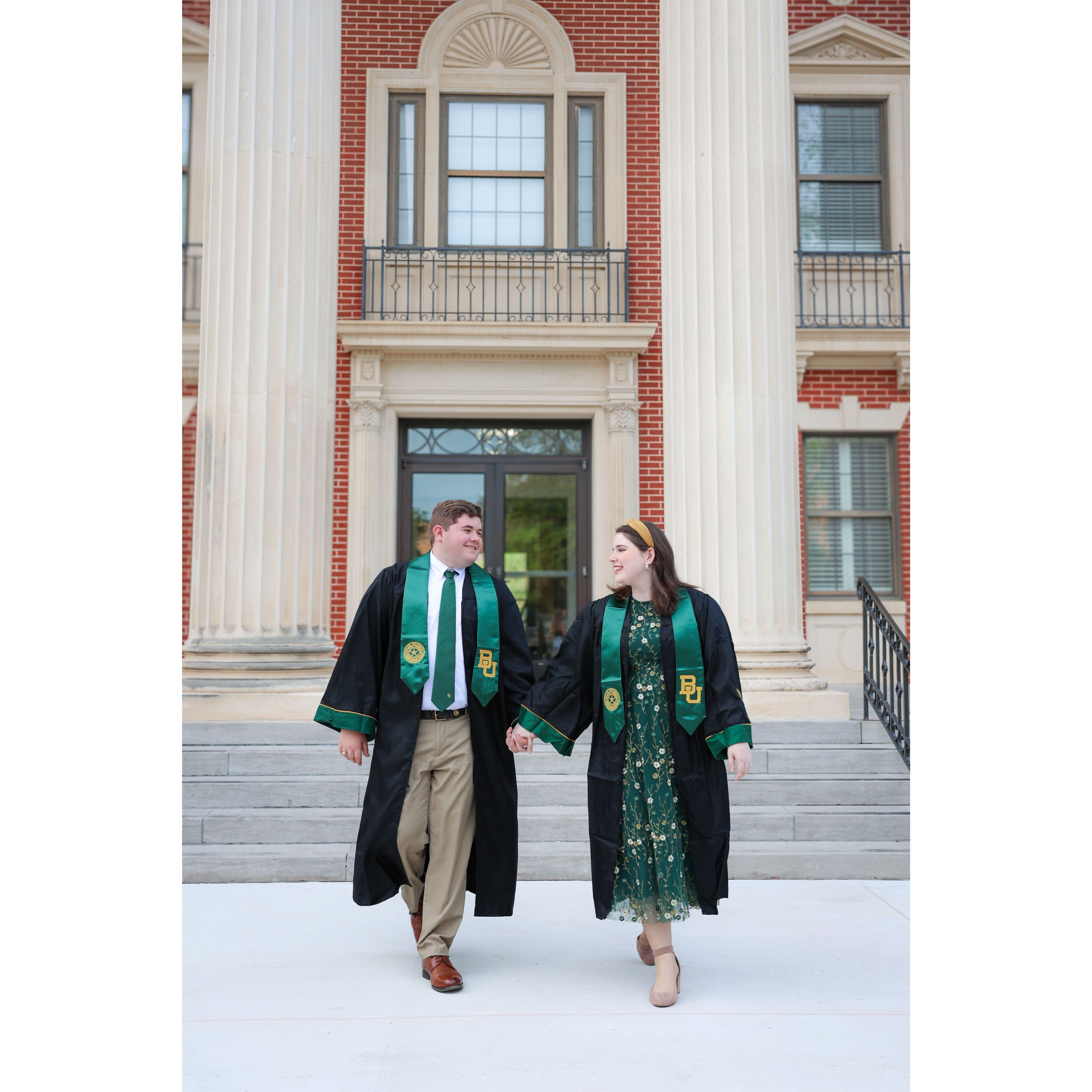 Graduating together and taking our first steps into our future!