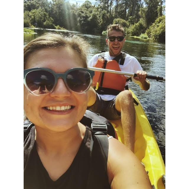 Kayaking in Florida with Yesenia, Morgan and Al 2020