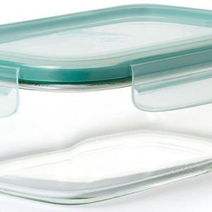 OXO Good Grips 8 Cup Smart Seal Leakproof Glass Rectangle Food Storage Container