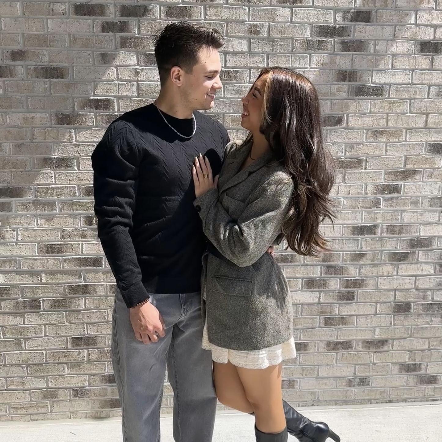 First Sunday as an official couple!