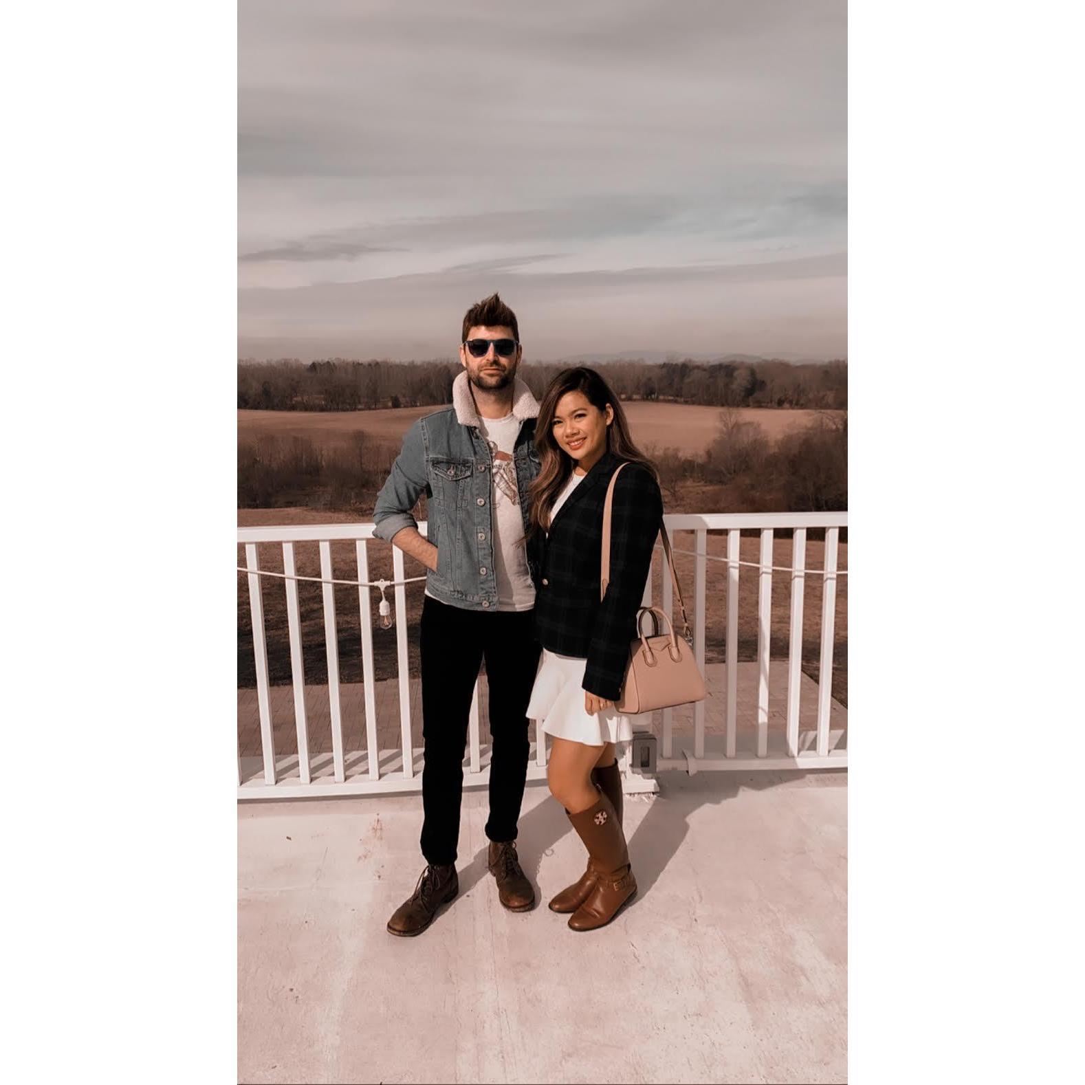January, 2020: first trip to the venue
