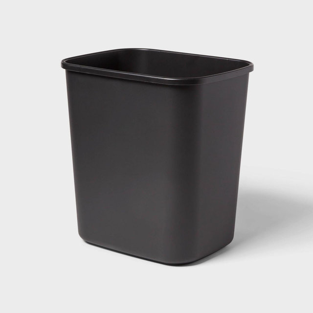 7gal Wastebasket Black - Brightroom™