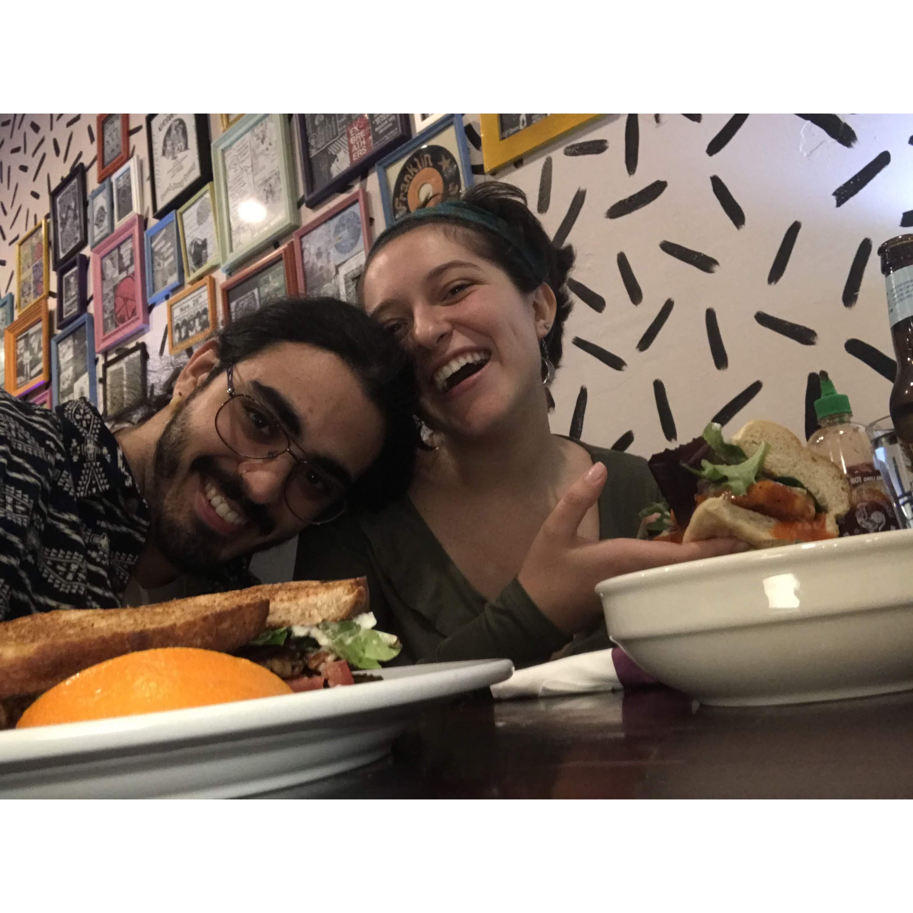 We love vegan food!