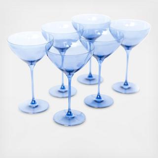 Estelle Martini Glass, Set of 6