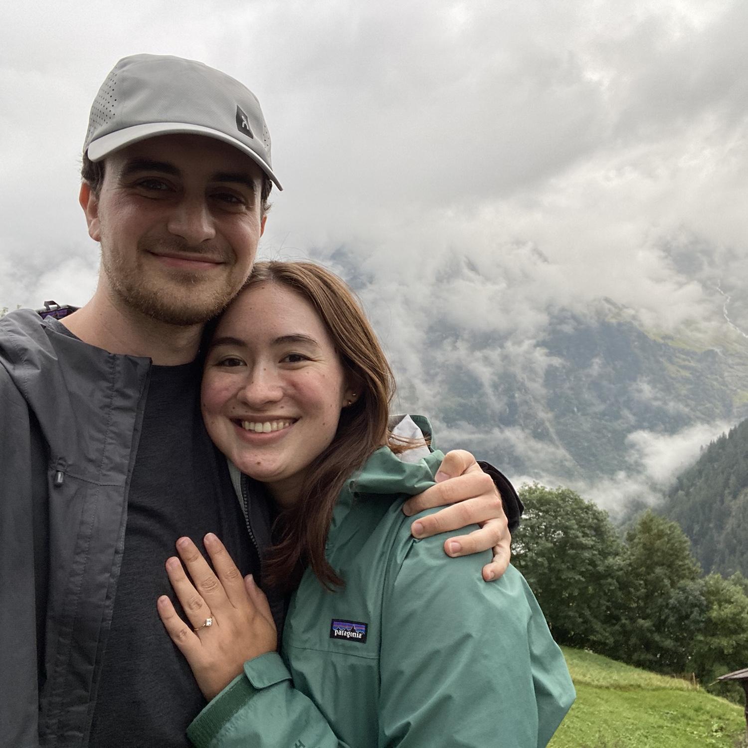 Our engagement! 📍Switzerland, 2023