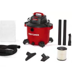 Craftsman 16 gal Corded Wet/Dry Vacuum 12 amps 120 V 6.5 HP