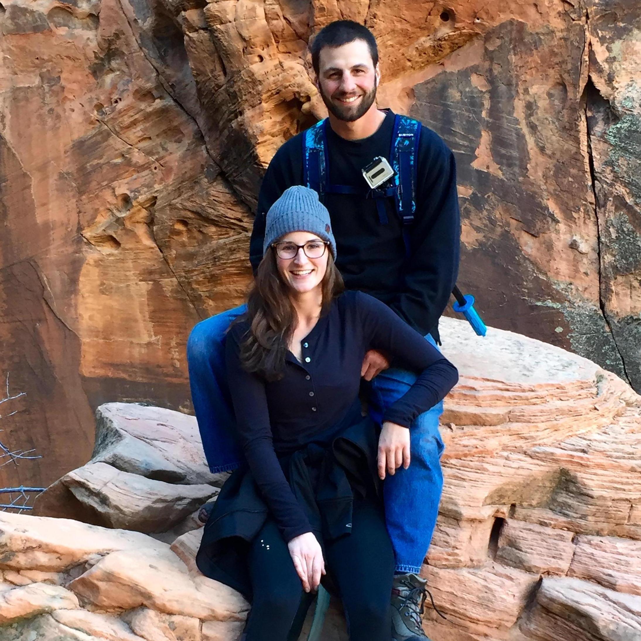 One of our many adventures! Zion NP, Utah. 11/2016