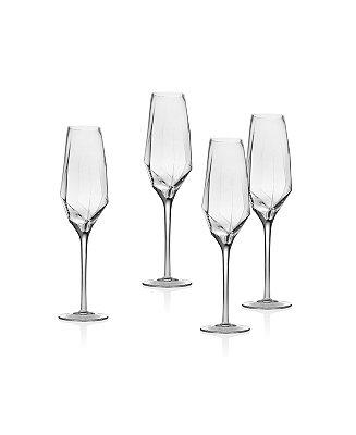 Isla Champagne Flutes - Set of 4