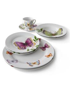 Neiman Marcus 20-Piece Butterfly Dinnerware Service