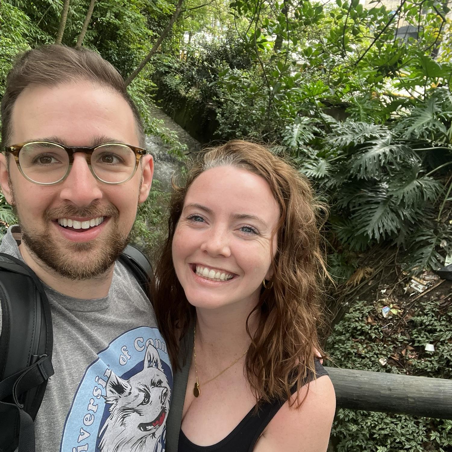 Medellin, Colombia - Adam did not in fact leave sick Delaney in Bogota and they were able to enjoy this incredible city together, where they had one of their favorite meals at Alambique.