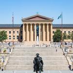 Philadelphia Art Museum and the Rocky Statue