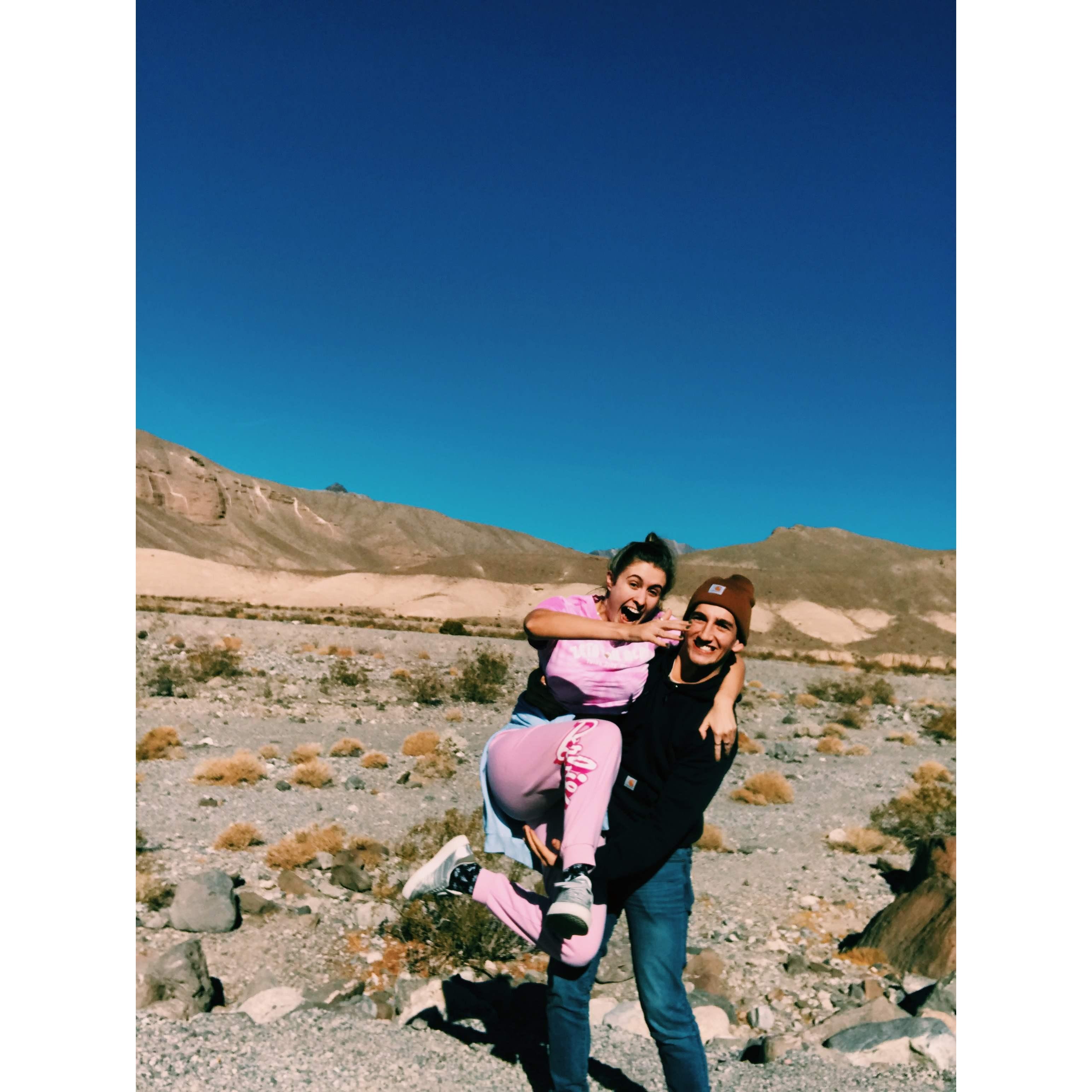 Somewhere in the desert 