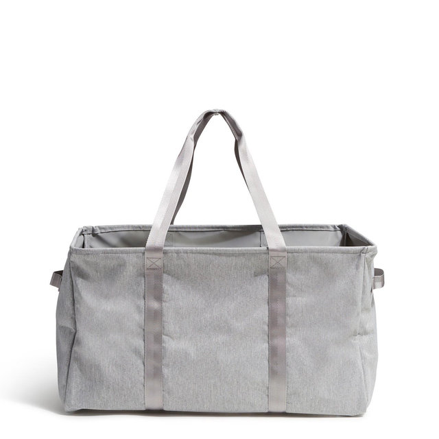 Vera Bradley Women's Outlet Lighten Up Large Car Tote Medium Heather Gray