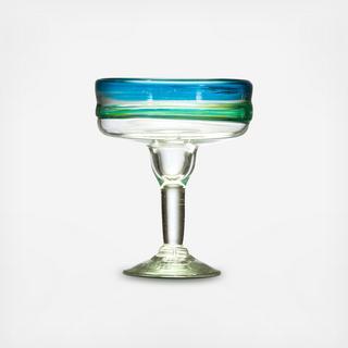 Del Mar Margarita Glass, Set of 4