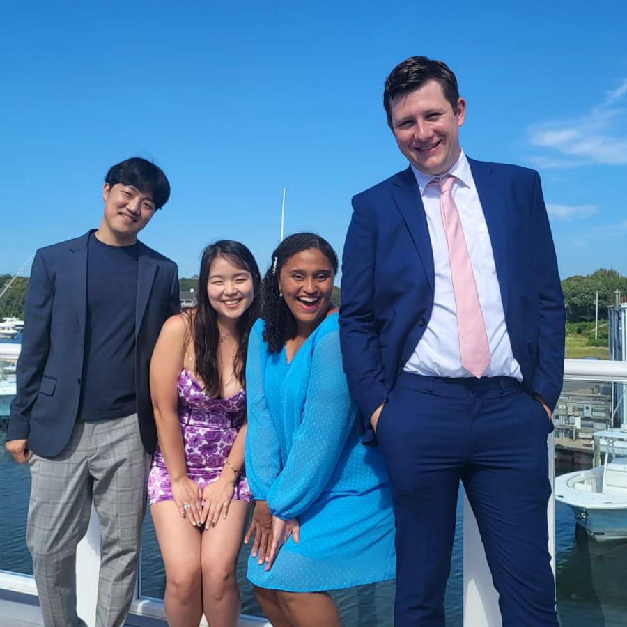Summer wedding with Chaelin (Jordan’s close friend from high school and one of her bridesmaids) and husband Luke