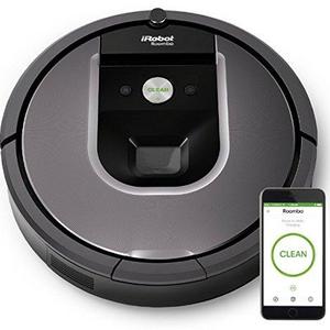iRobot Roomba 960 Robot Vacuum with Wi-Fi Connectivity powered by Lithium Ion, Works with Alexa