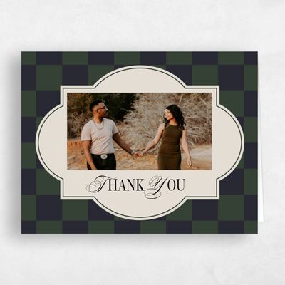 Green Landscape Wedding Thank You - Sarlat Photo