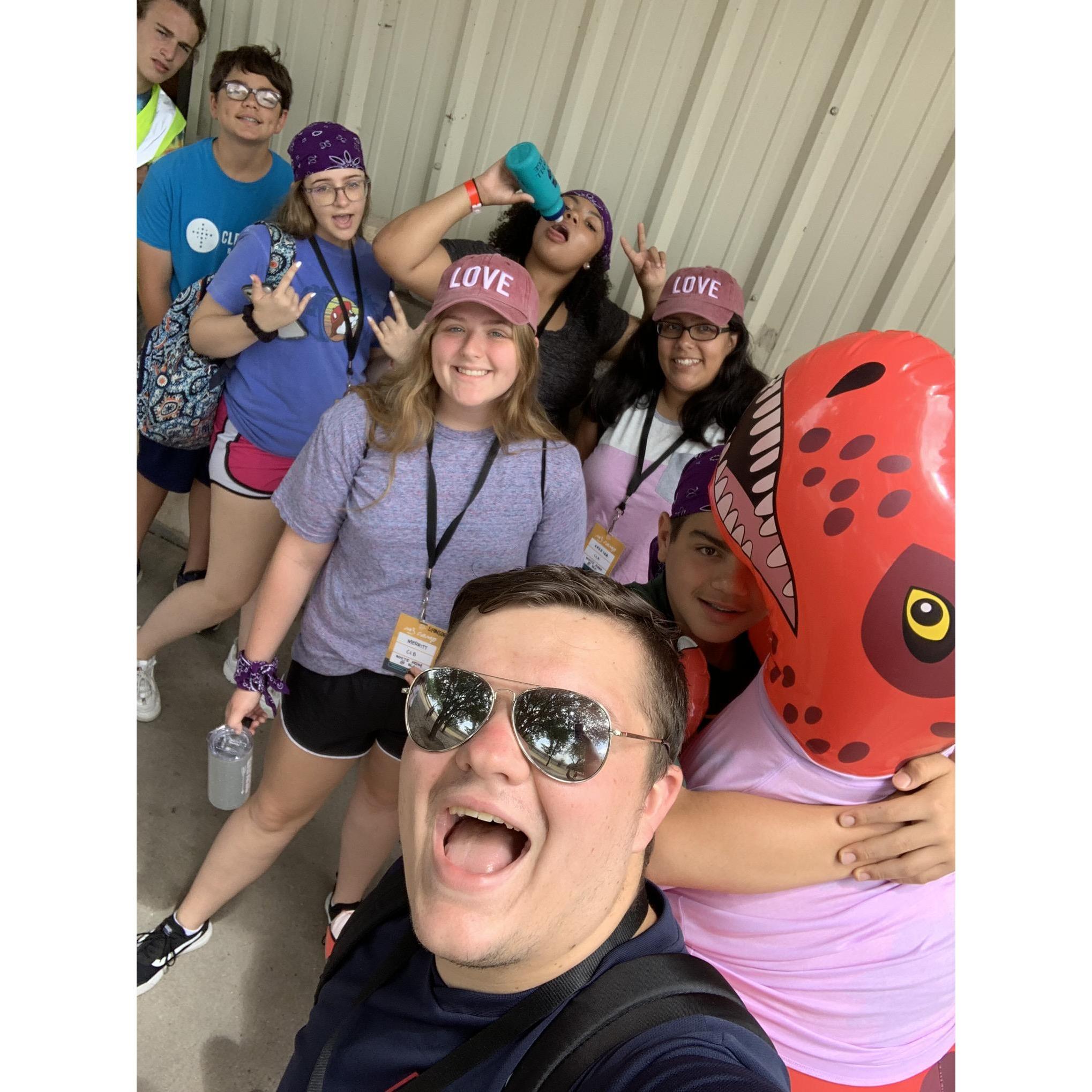 We had the privilege to be camp sponsors for our youth group in Summer 2019, and we enjoyed every minute of being able to share about Jesus with these kids.