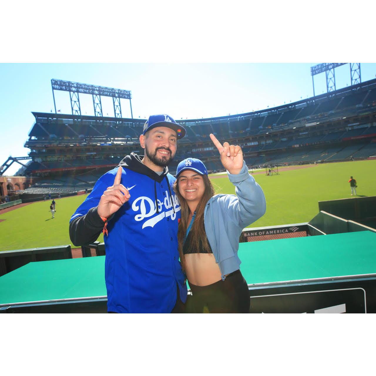 Always repping Dodgers!