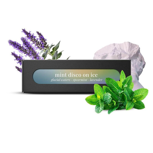 Below 60 Mint Disco on Ice | Natural Scent Oil Refill | Essential Oils for Diffusers | Uplifting Bathrooms Aroma