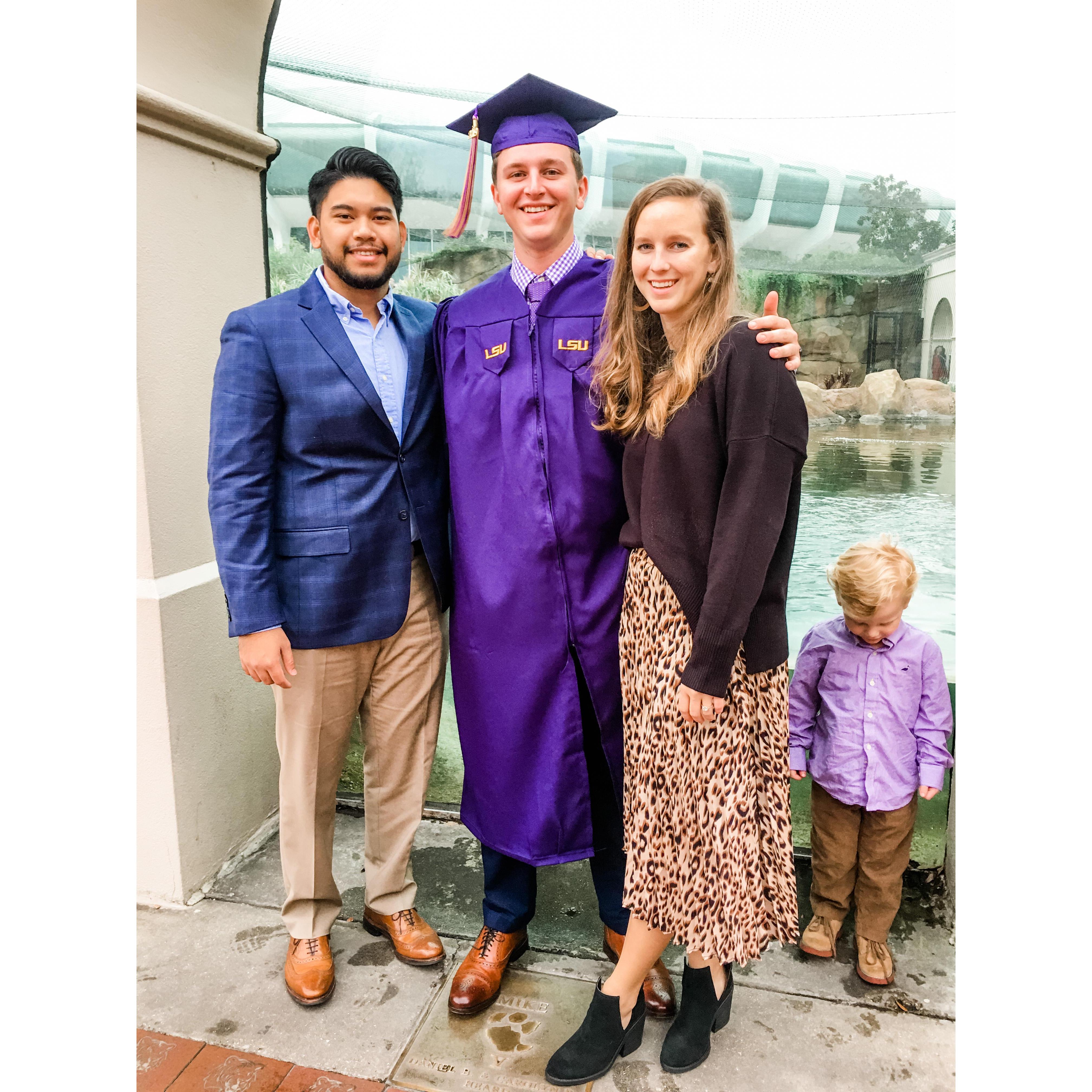Baton Rouge, Louisiana
December 2019
Grant's graduation