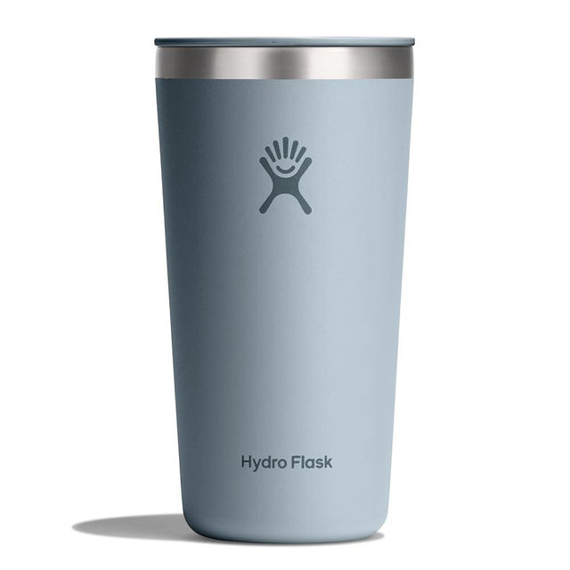 Hydro Flask All Around Tumbler Press-In Lid, Insulated Travel Mug, Stainless Steel Coffee Cup 20 Oz Shale Gray