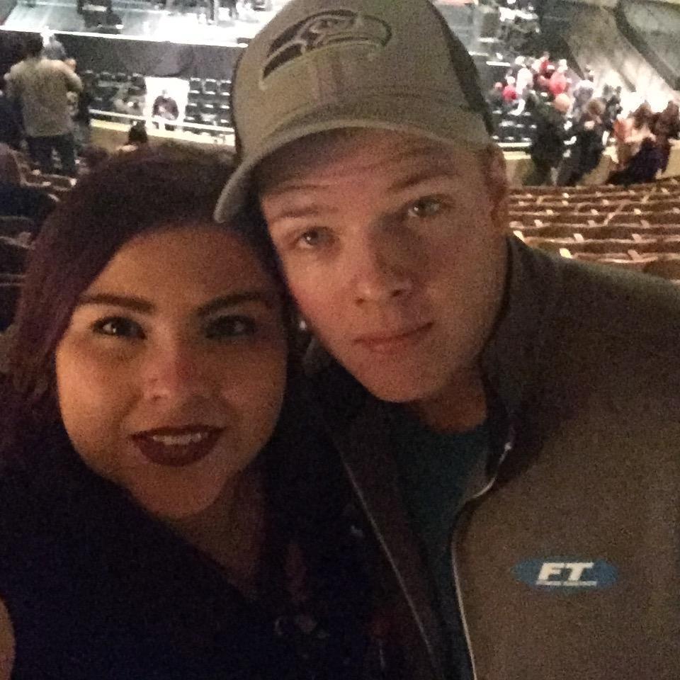 Our first concert together, A Lindsey Sterling Christmas.