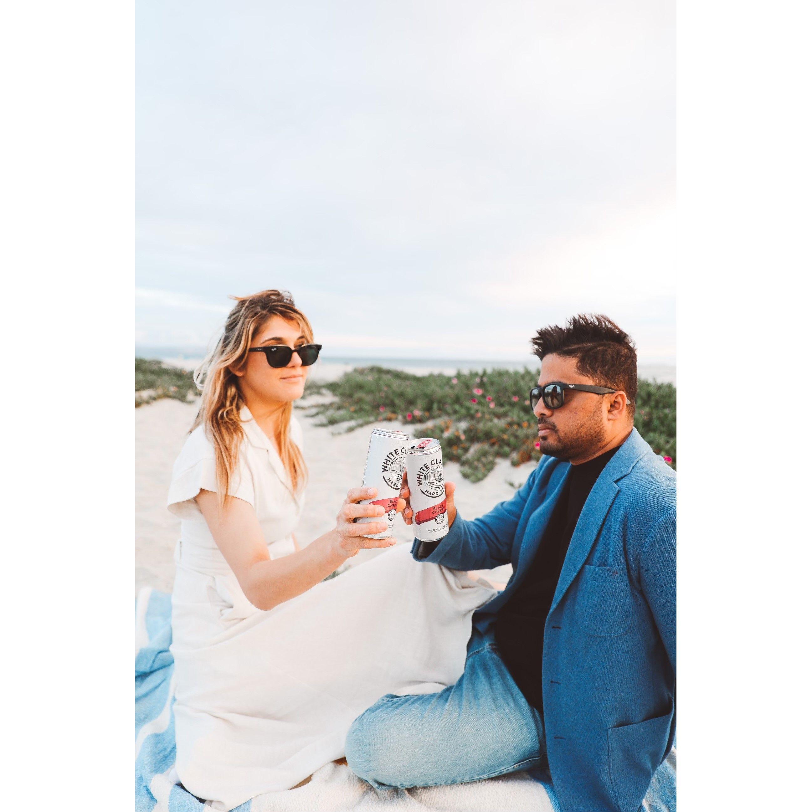 White claw commercial
