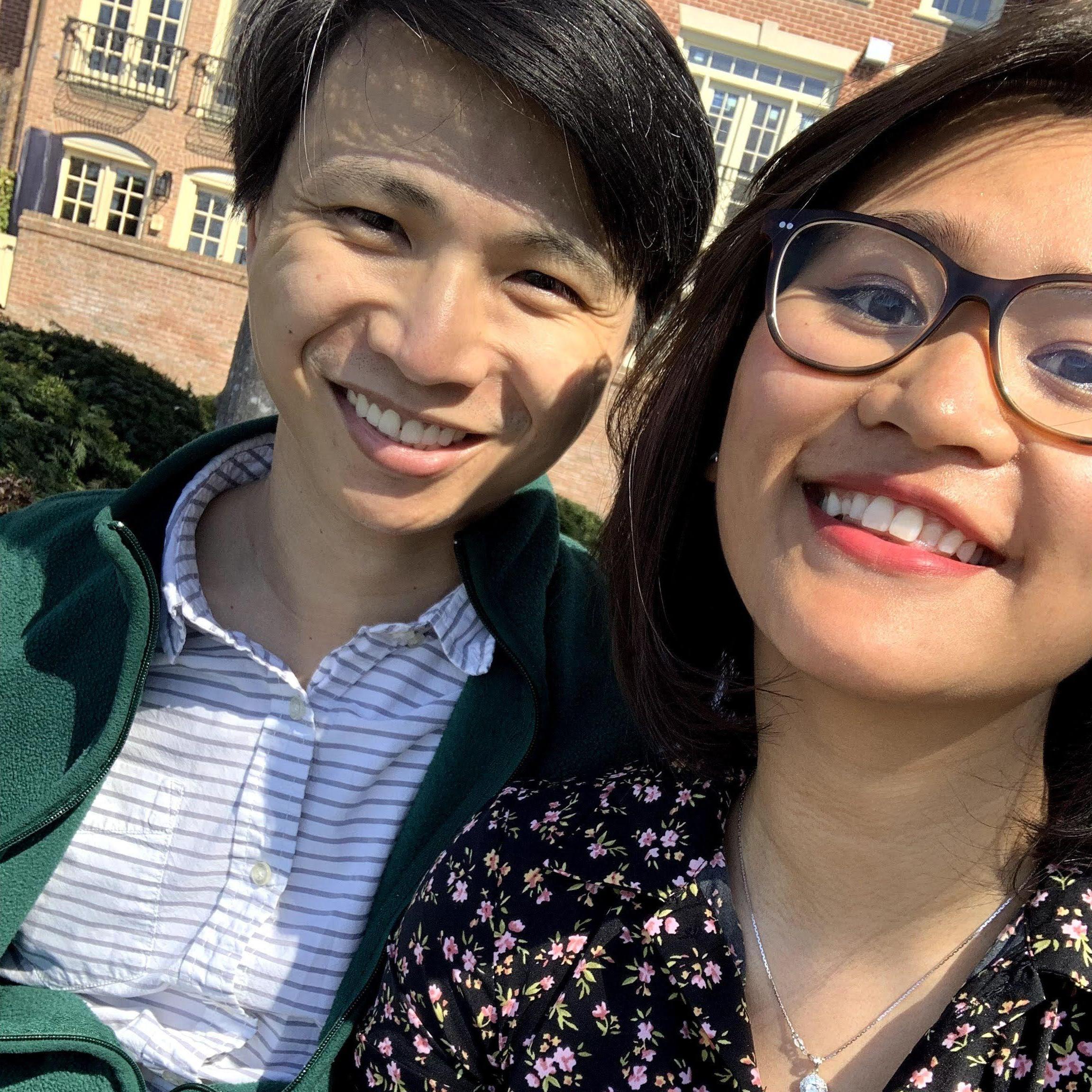 3rd Date - Braving up for our first selfie!