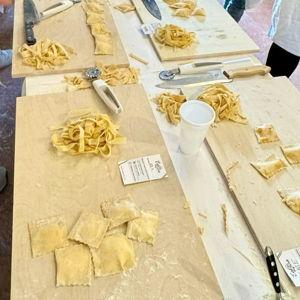 Pasta making class from you