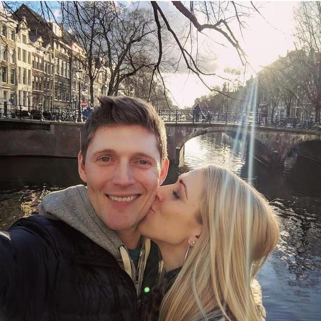 Trip to Amsterdam - on a bridge of course!