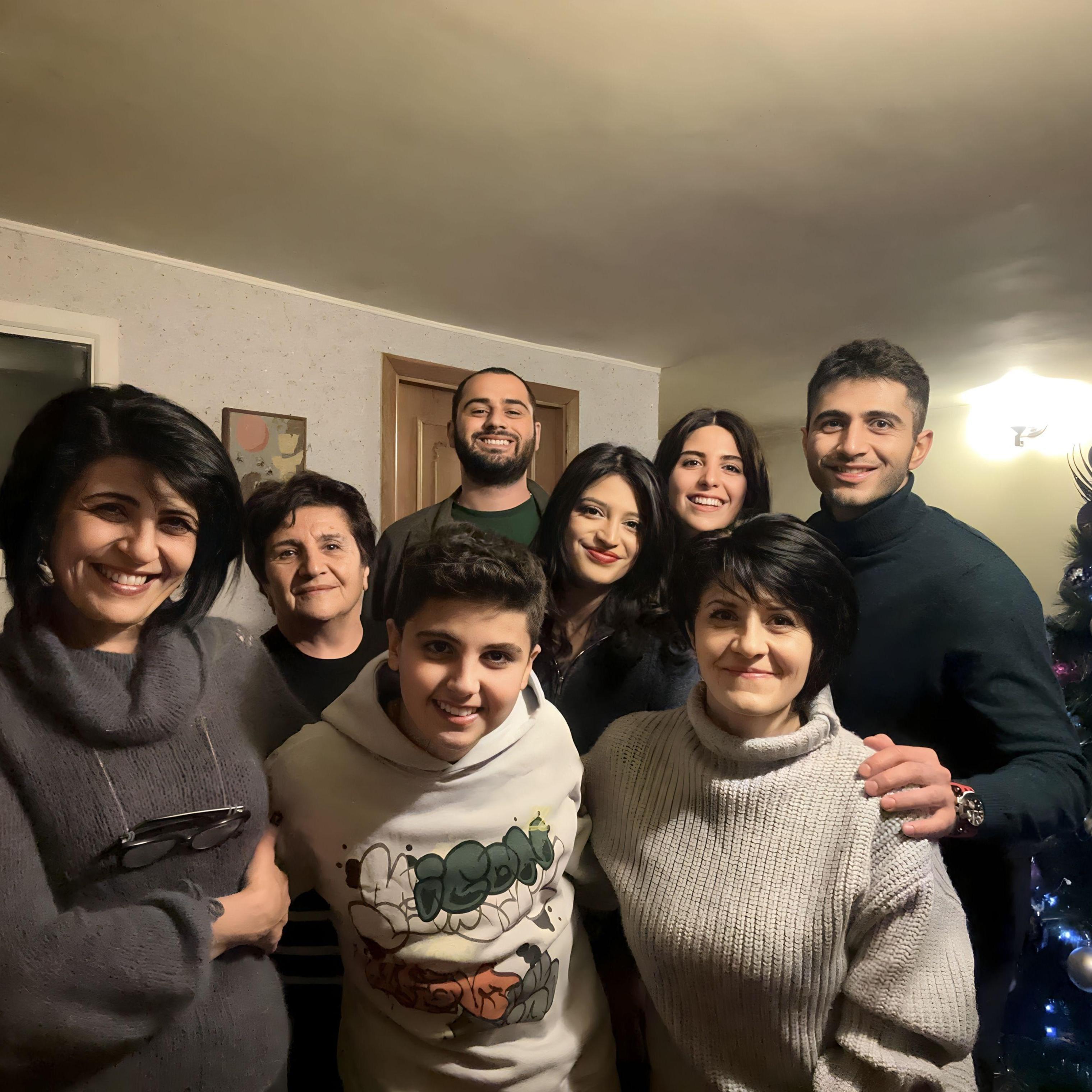 New Year's Eve 2024 in Yerevan with Tigran's family