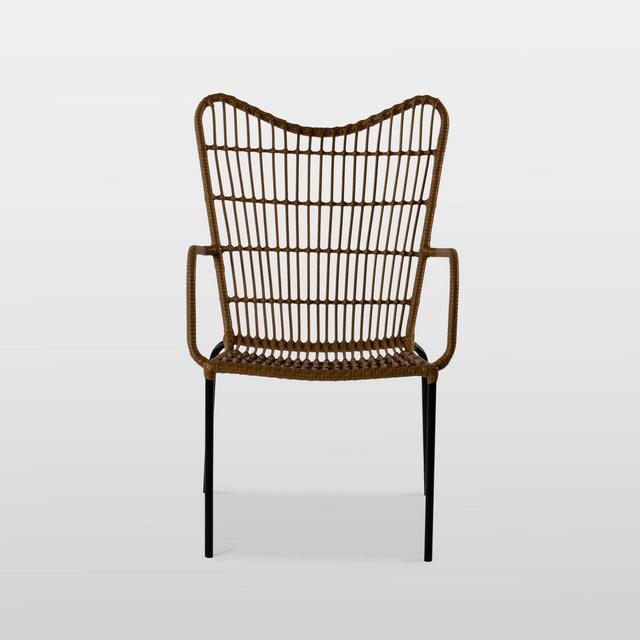 Wingback Patio Accent Chair - Natural - Opalhouse™