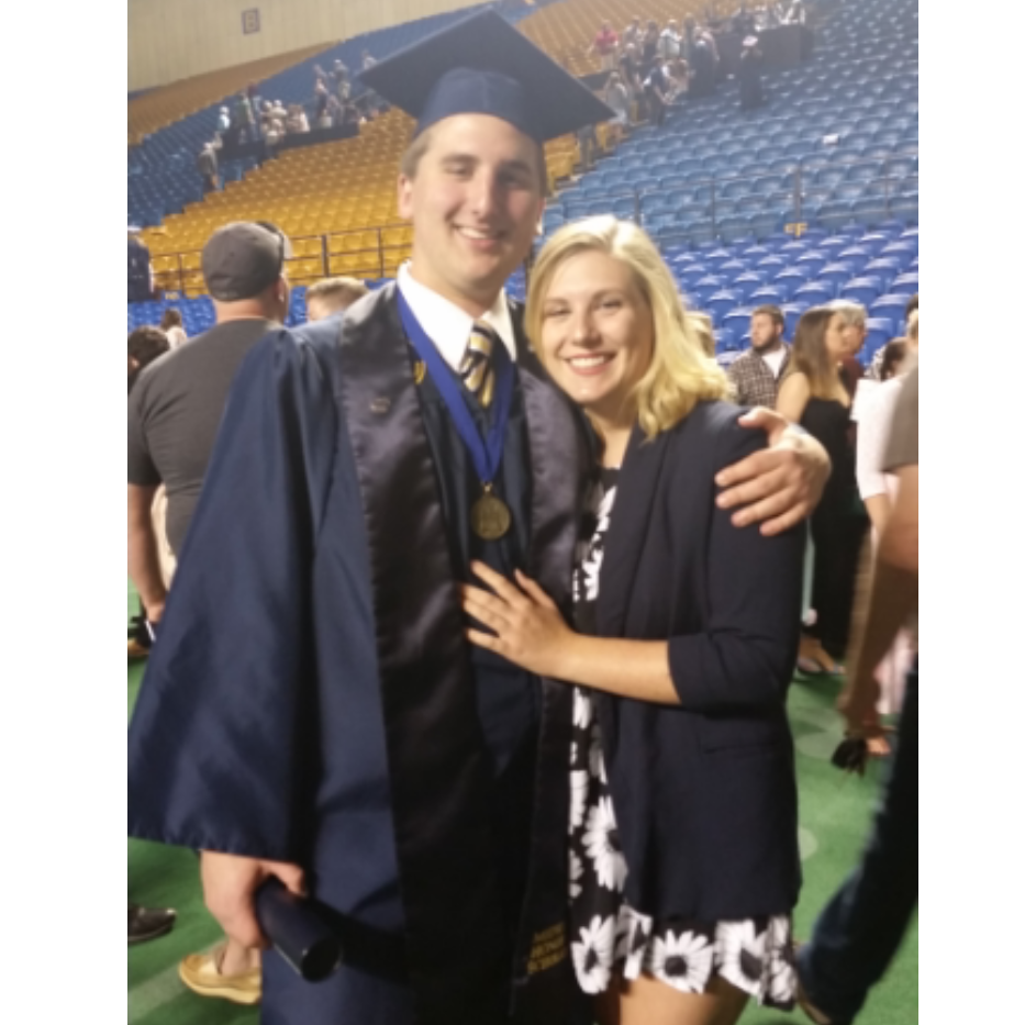 Gage's graduation from ETSU
